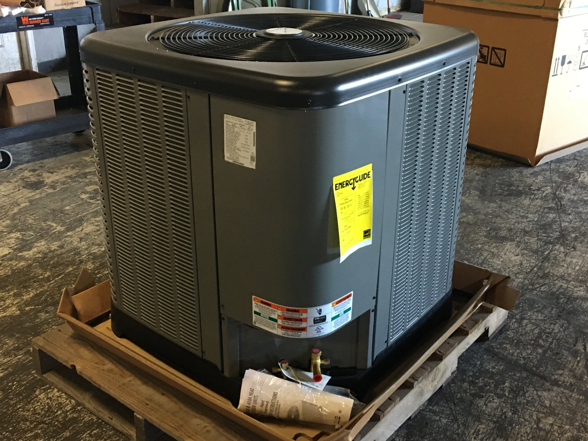 2 TON "ACHIEVER PLUS" SERIES 3-STAGE COMMUNICATING VARIABLE SPEED INVERTER SPLIT-SYSTEM HEAT PUMP, 17 SEER 208-230/60/1 R-410A