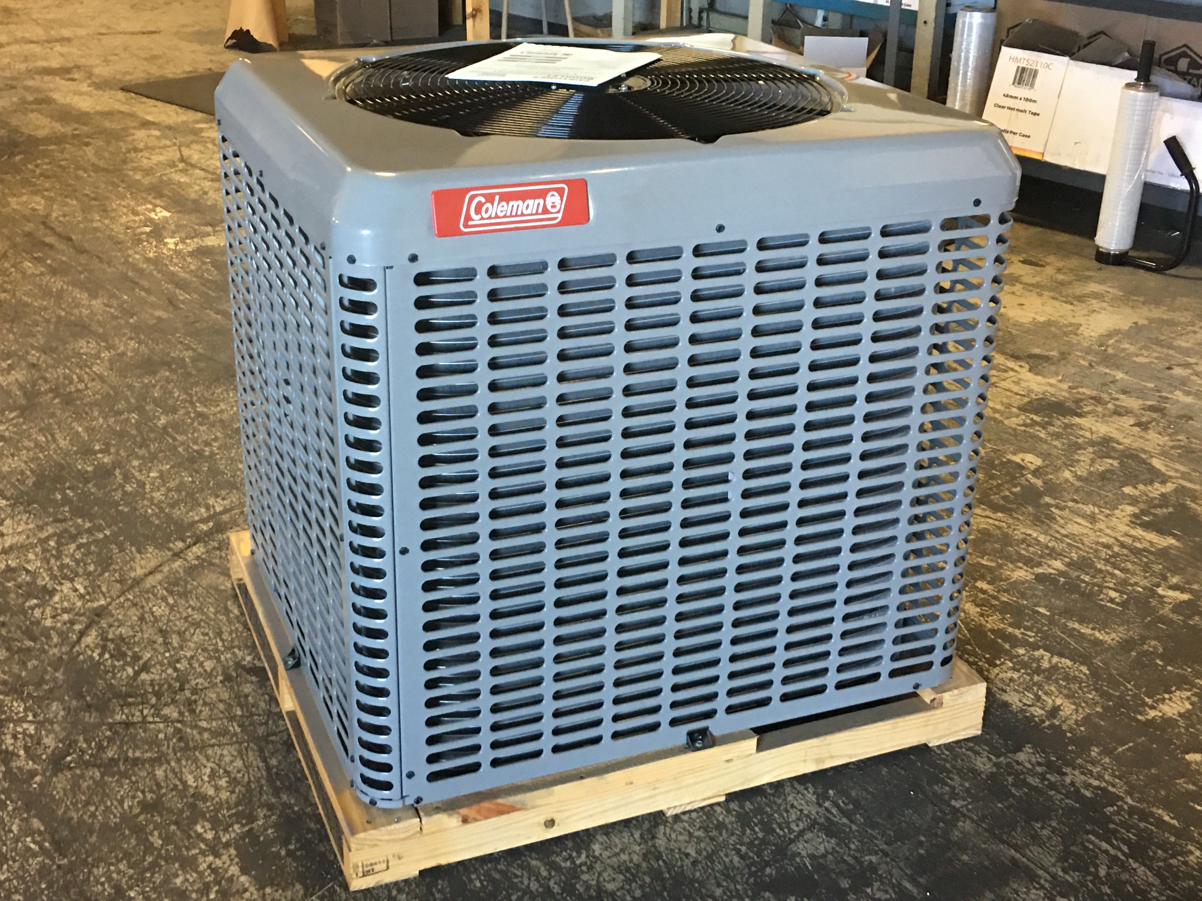 coleman 2 ton package unit