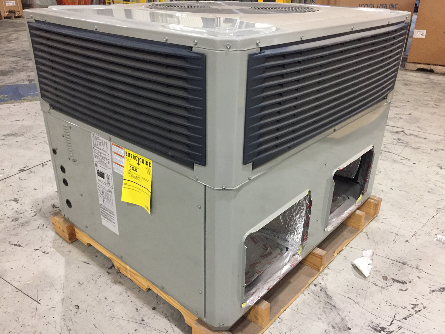 3 TON CONVERTIBLE PACKAGED AIR CONDITIONING UNIT, 15 SEER, 208-230/60/1, R410A