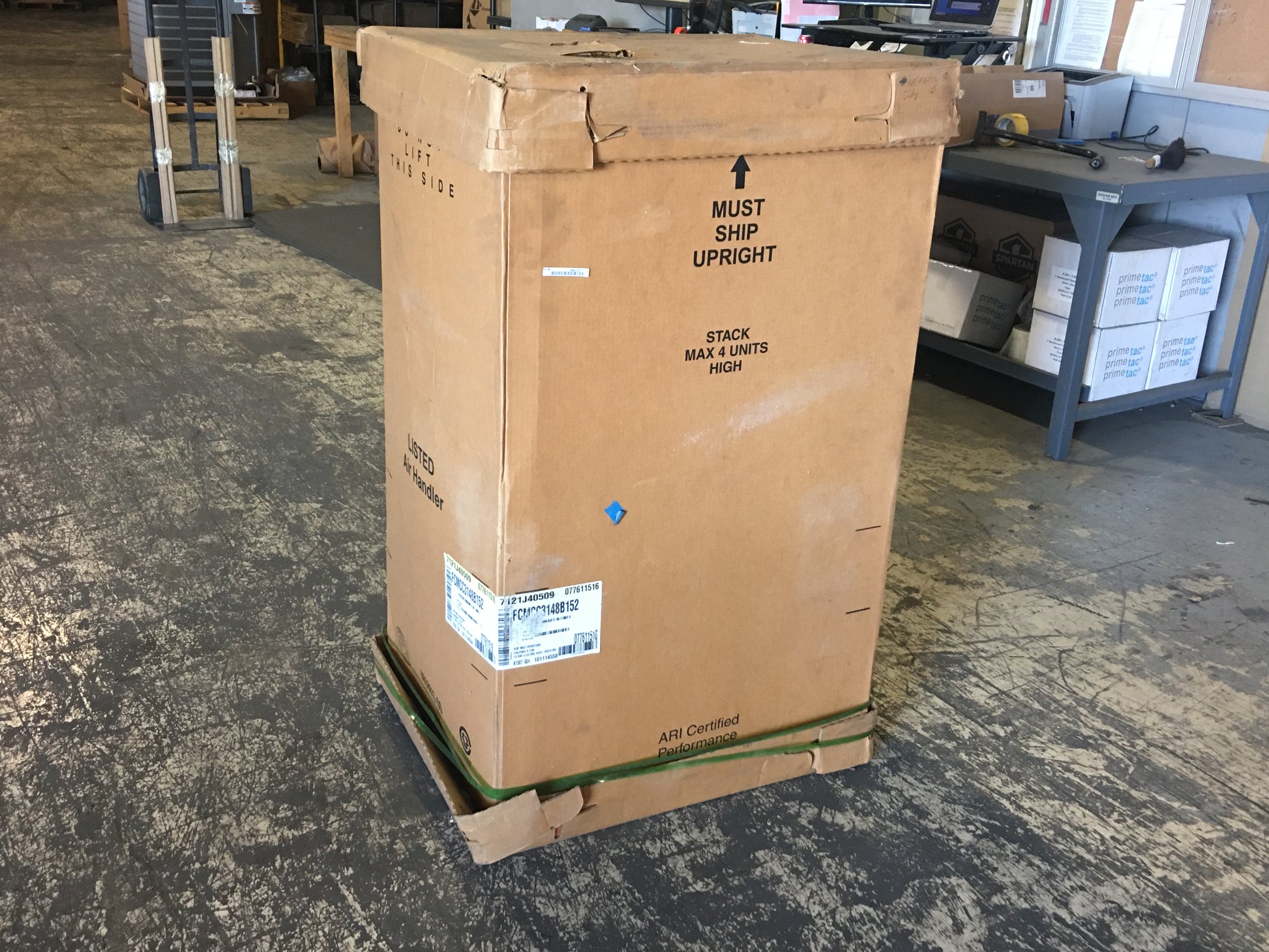 4 TON AC/HP PSC AIR HANDLER 208-240/60/1 R-410A CFM 1600