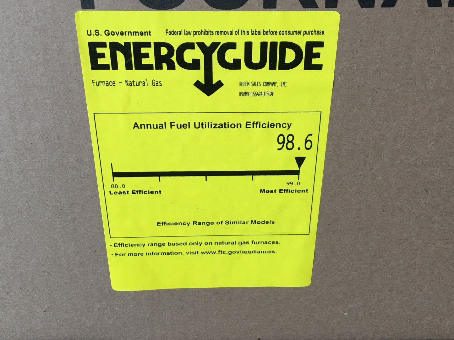 115,000 BTU MODULATING COMMUNICATING TWO-STAGE UPFLOW ECM VARIABLE SPEED GAS FURNACE 98% AFUE 115/60/1 CFM: 1750