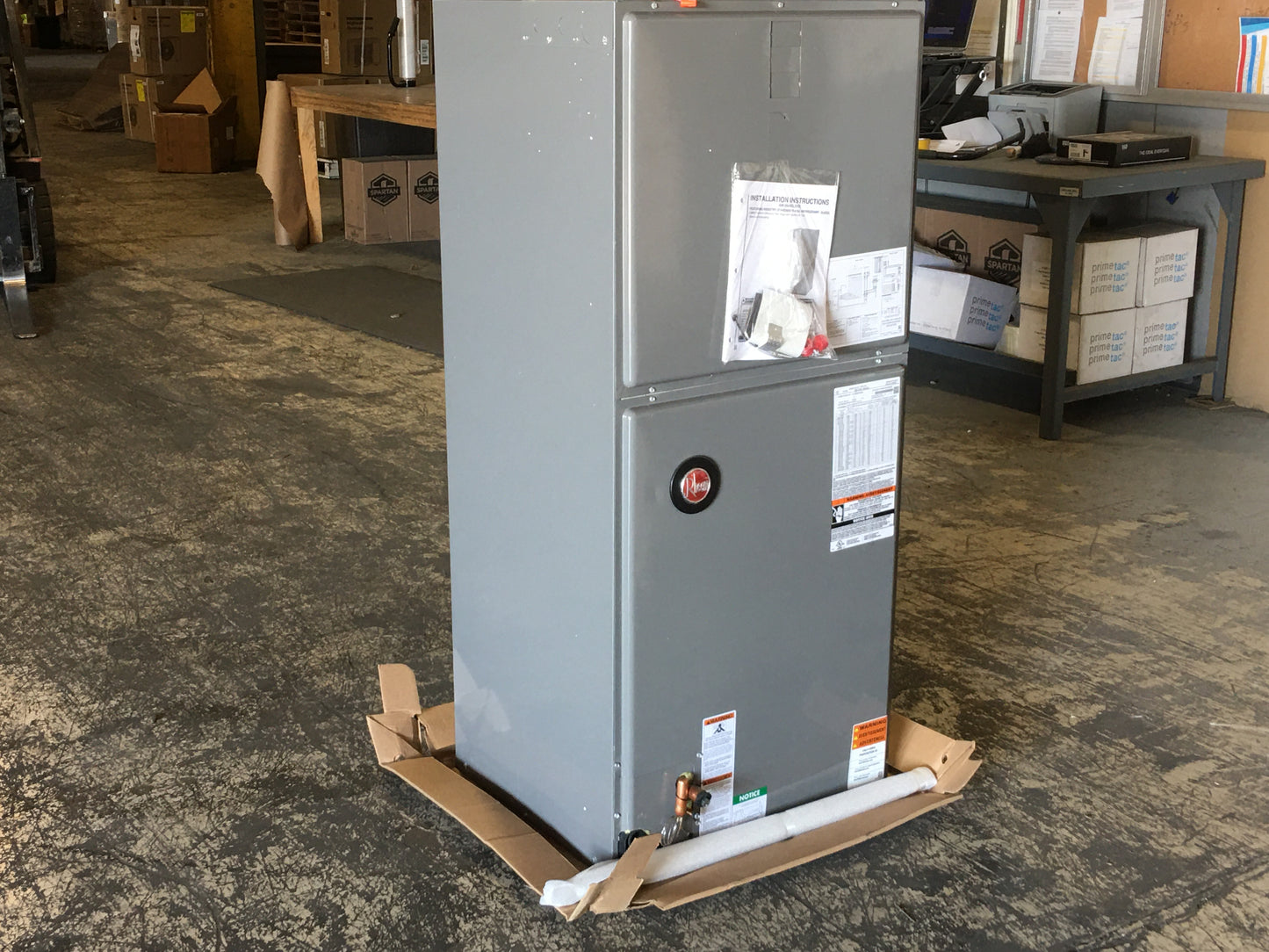 5 TON AC/HP MULTI-POSITION AIR HANDLER UNIT/W ECM MOTOR, 208-240/60/1 R-410A CFM:1800