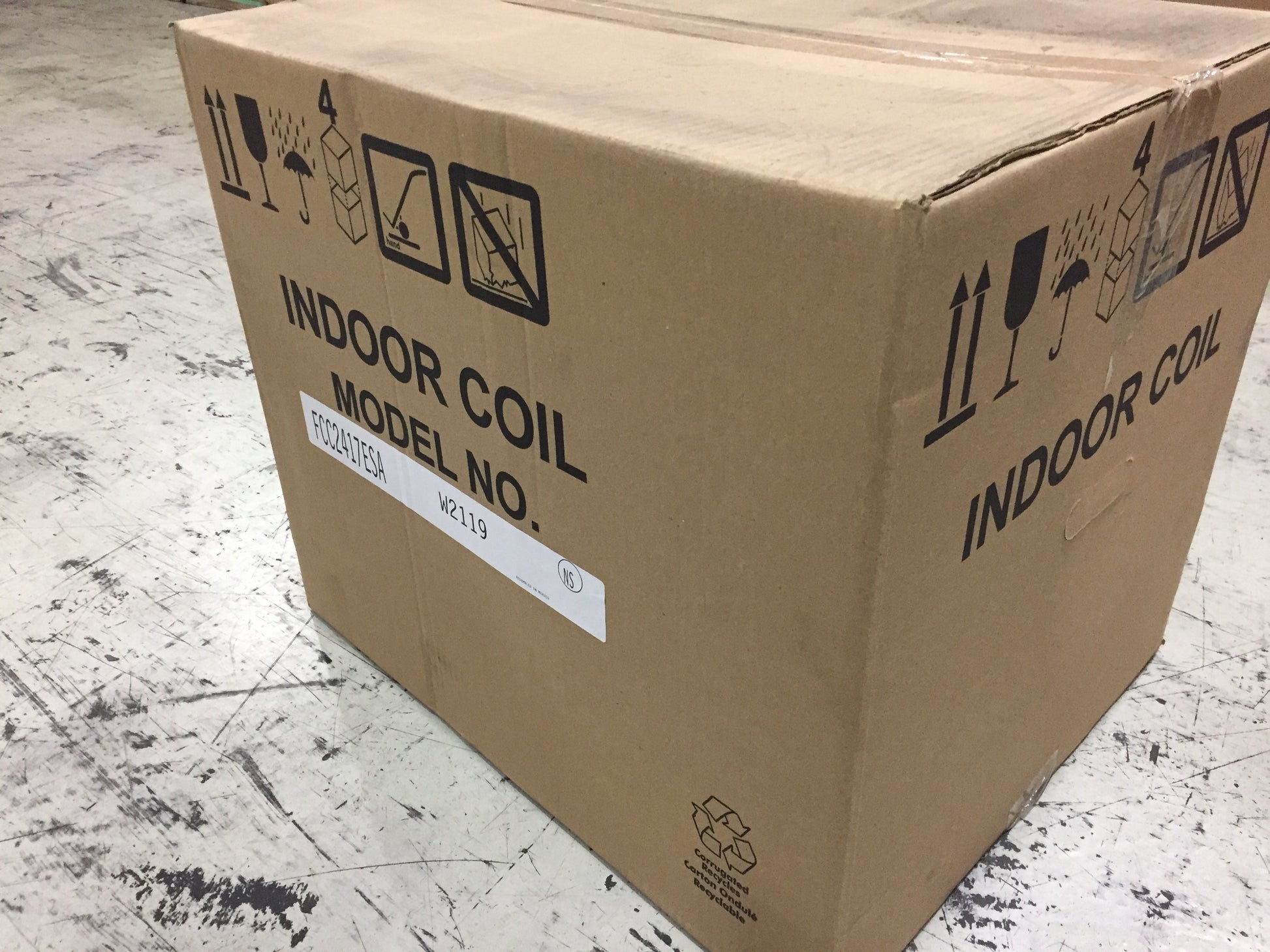 2 Ton AC/HP Multiposition Cased ''N'' Coil, R410A CFM 900