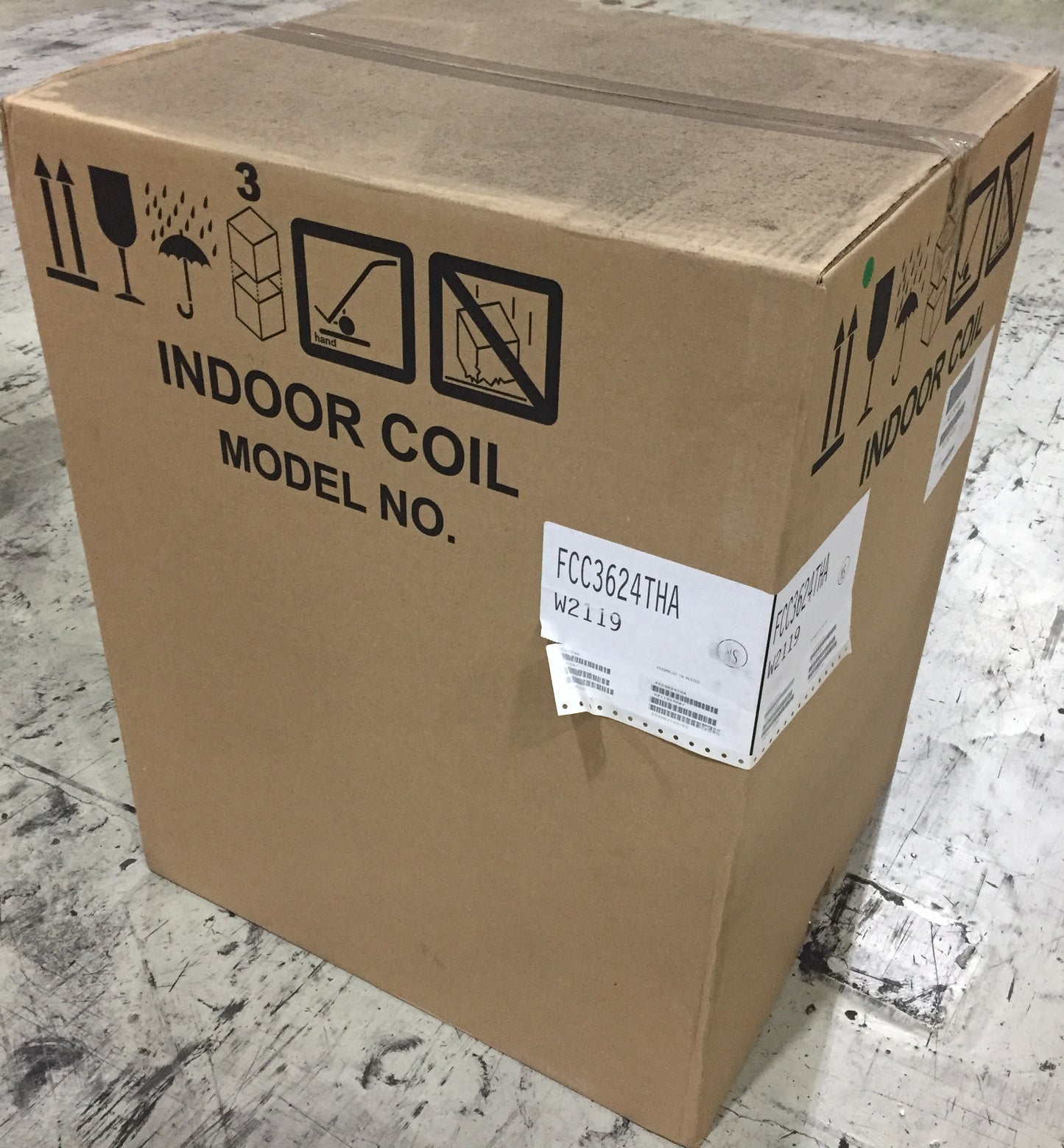 3 Ton AC/HP Multiposition Cased ''N'' Coil, R410A CFM 1400