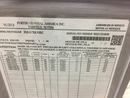 2 Ton AC/HP Communicating ECM Air Handler 208-230/60/1 R-410A CFM 750