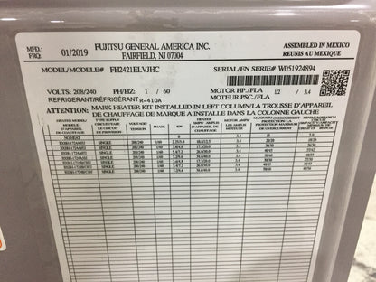 2 Ton AC/HP Communicating ECM Air Handler 208-230/60/1 R-410A CFM 850