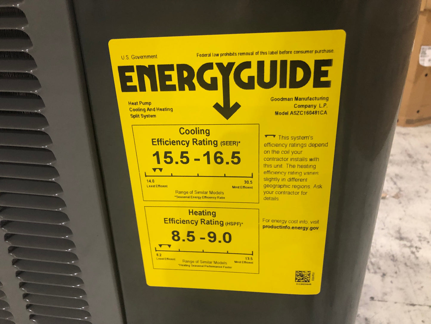 4 Ton Split-System Communicating Compatible Heat Pump 208-230/60/1 R410A 16 SEER