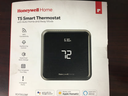 T5 Smart Programmable Multi-Stage 24V AC/Heat Pump Thermostat