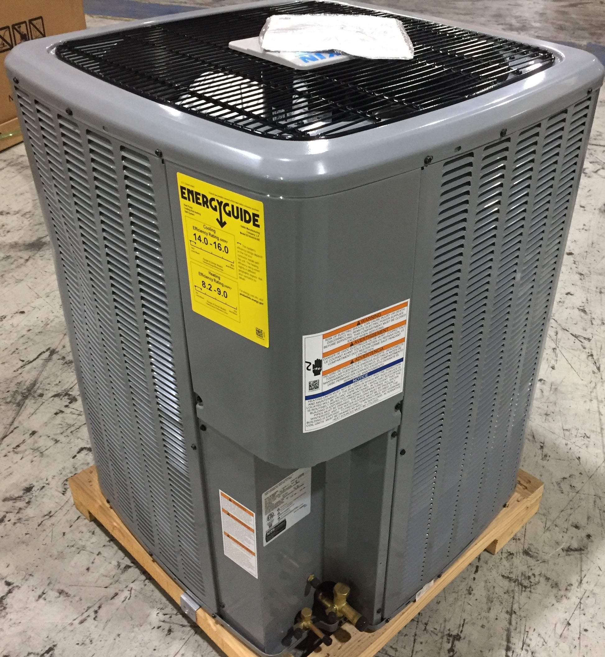 1.5 Ton Split-System Heat Pump 208-230/60/1 R410A 16 SEER