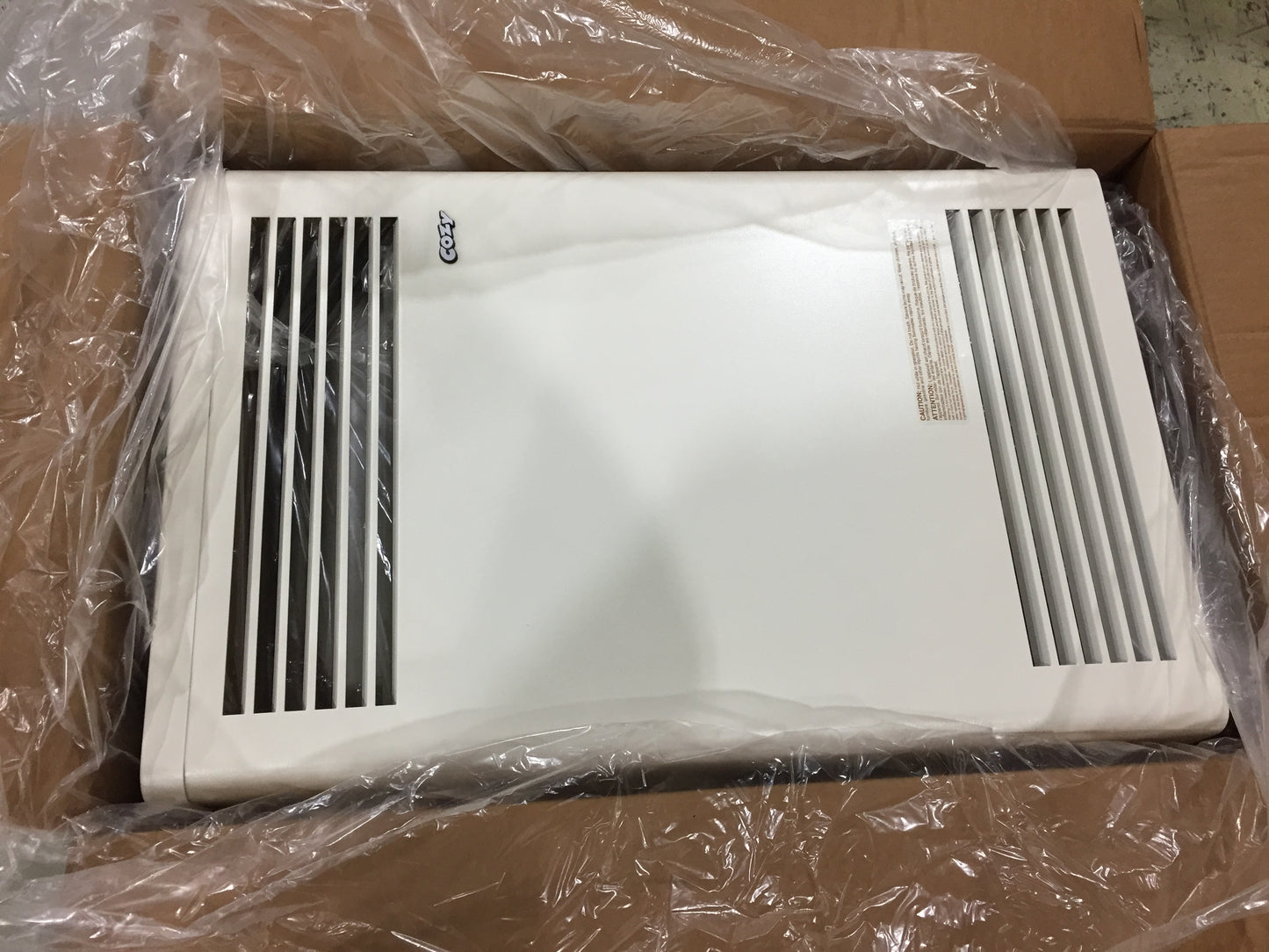 15,000 BTU Direct Vent Gas Wall Furnace, 115 VAC, 81 CFM