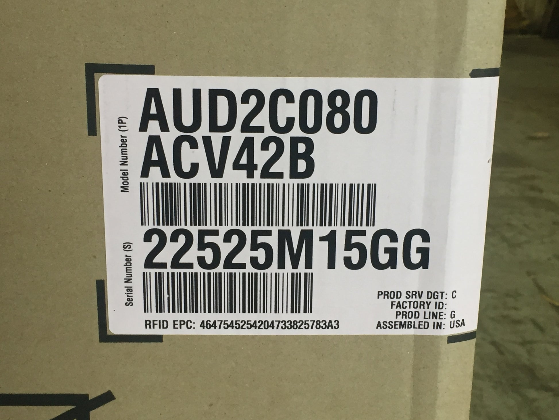 80,000 BTU Two-Stage Upflow/Horizontal ECM Communicating Gas Furnace 80% 115/60/1 CFM: 1600