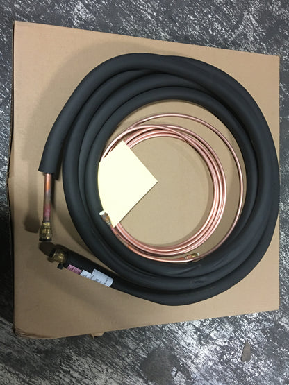 3/8" X 3/4" X 1/2" X 25 FT QUICK CONNECT PRE-CHARGED R-410A LINE SET