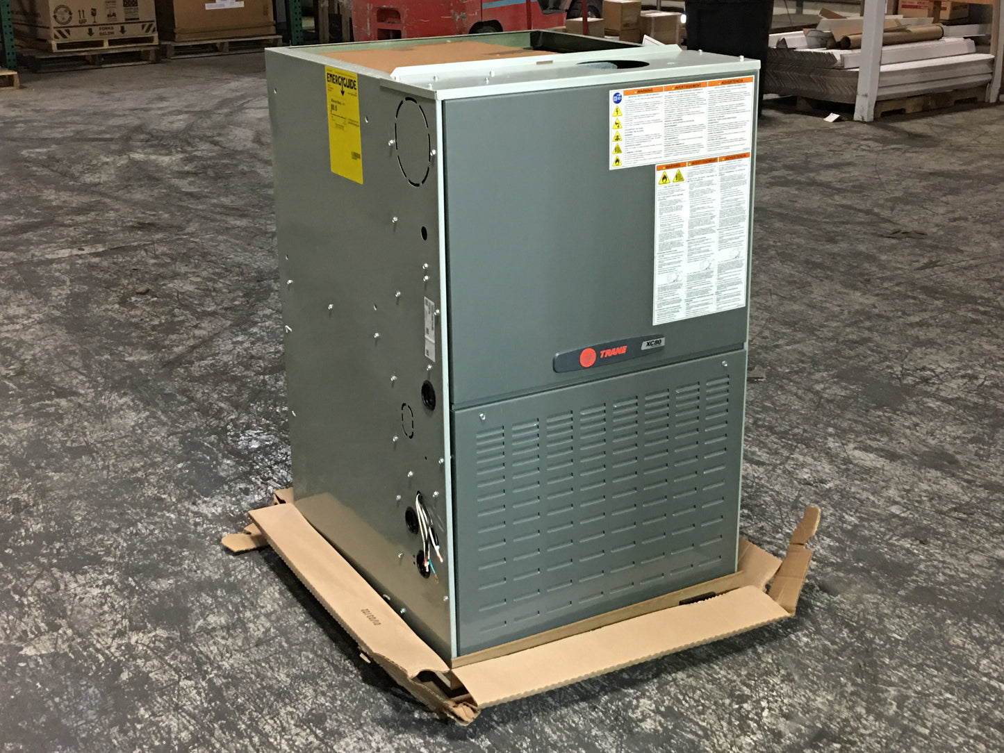 120,000 BTU Two-Stage Downflow/Horizontal ECM Communicating Gas Furnace 80% 115/60/1 CFM: 2000