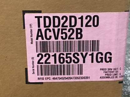 120,000 BTU Two-Stage Downflow/Horizontal ECM Communicating Gas Furnace 80% 115/60/1 CFM: 2000