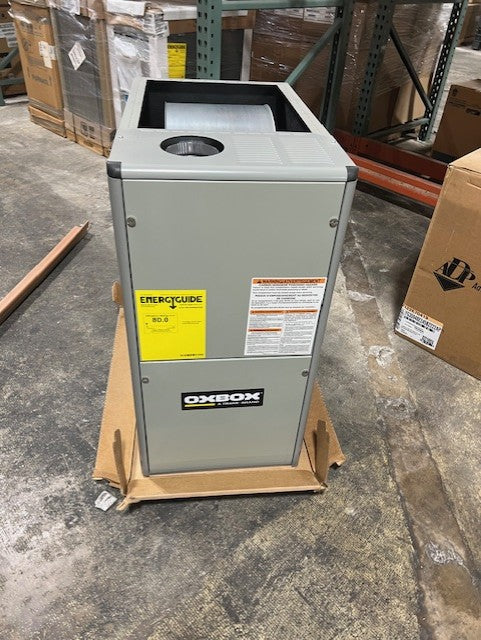 90,000 BTU Single Stage Downflow ECM Variable Speed Gas Furnace; 80% AFUE, 115/60/1, CFM: 1600