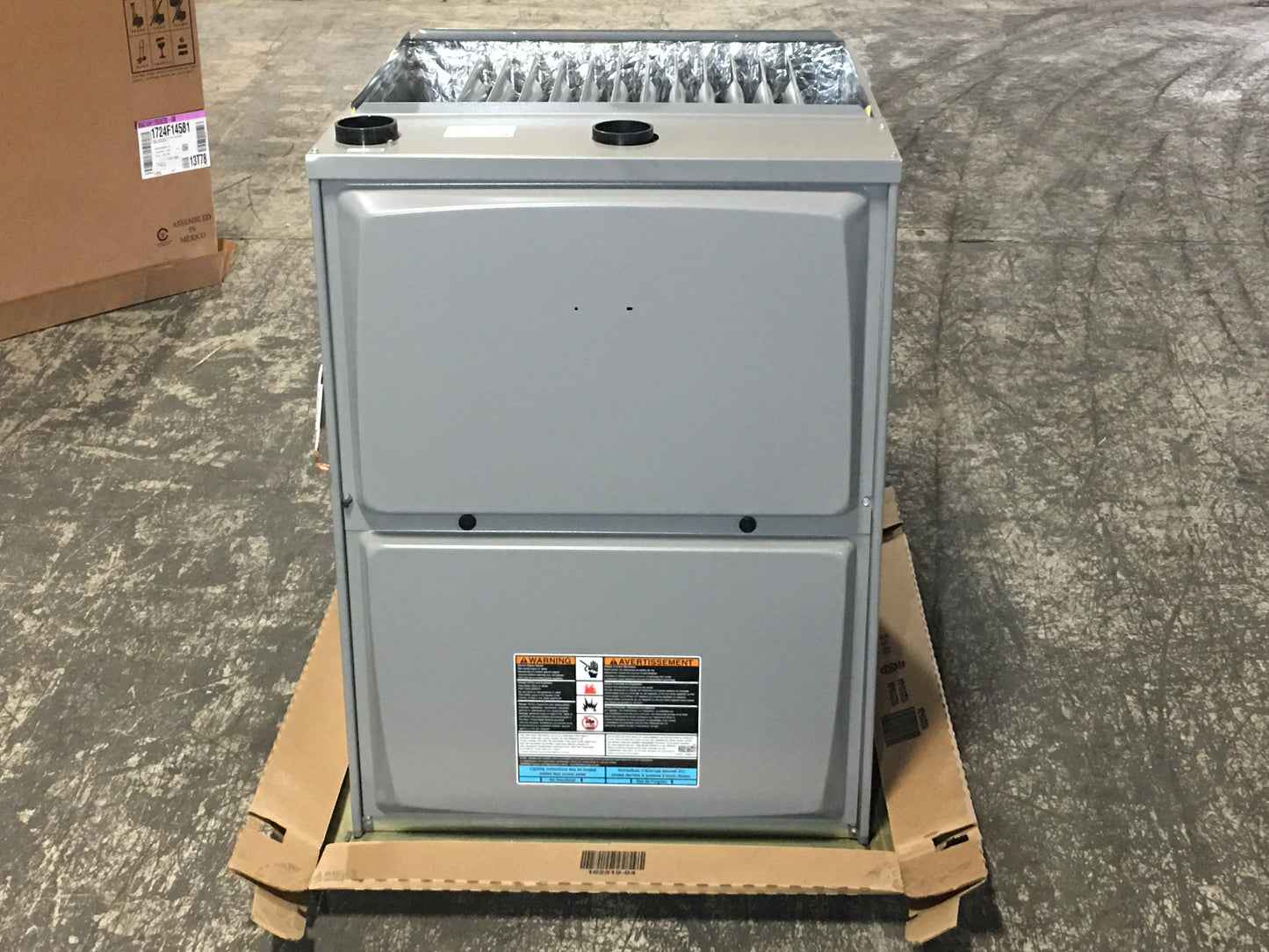 132,000 BTU Single-Stage Up/Horz ECM Variable Speed Gas Furnace 95% AFUE 120/60/1 CFM: 2330