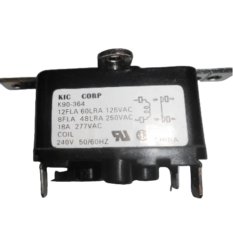 240 V, 50/60 Hz, 18 Amps, SPST-No Fan Relay