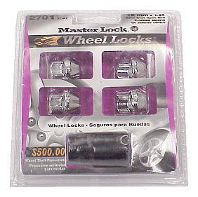 WHEEL LOCKS 12mm X 1.25 