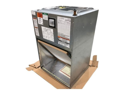 Fan coil ECM de velocidad variable con flujo ascendente montado en la pared de CA/HP de 3 toneladas con kit de calefacción de 8 Kw 200-230/60/1 R-410A