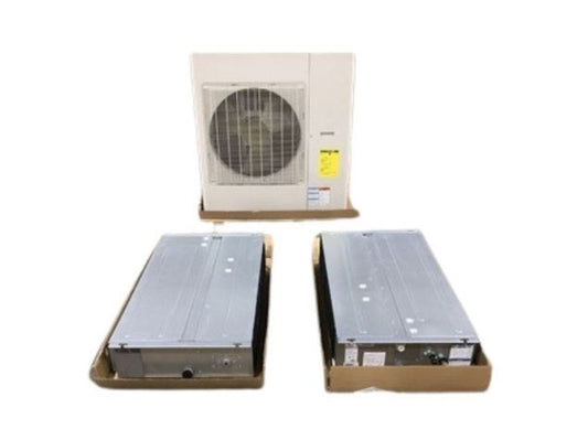 42,000 Btu Dual Zone Mini Split Heat Pump Set, 16 Seer 208-230/60/1 R-410A
