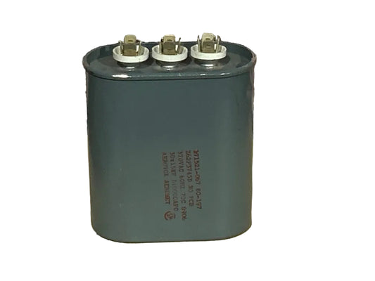 370 Vac, 30+15MFD 50/60 Hz, Oval Capacitor