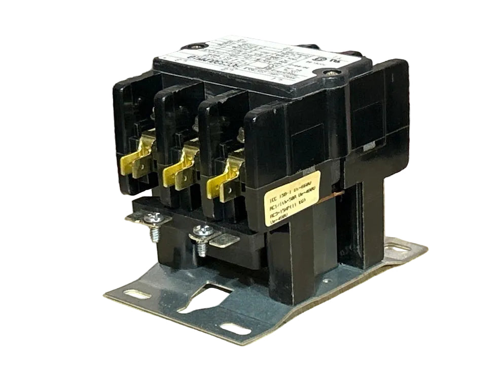 24 V, 50/60 Hz, 30 Amps 3 Pole Contactor