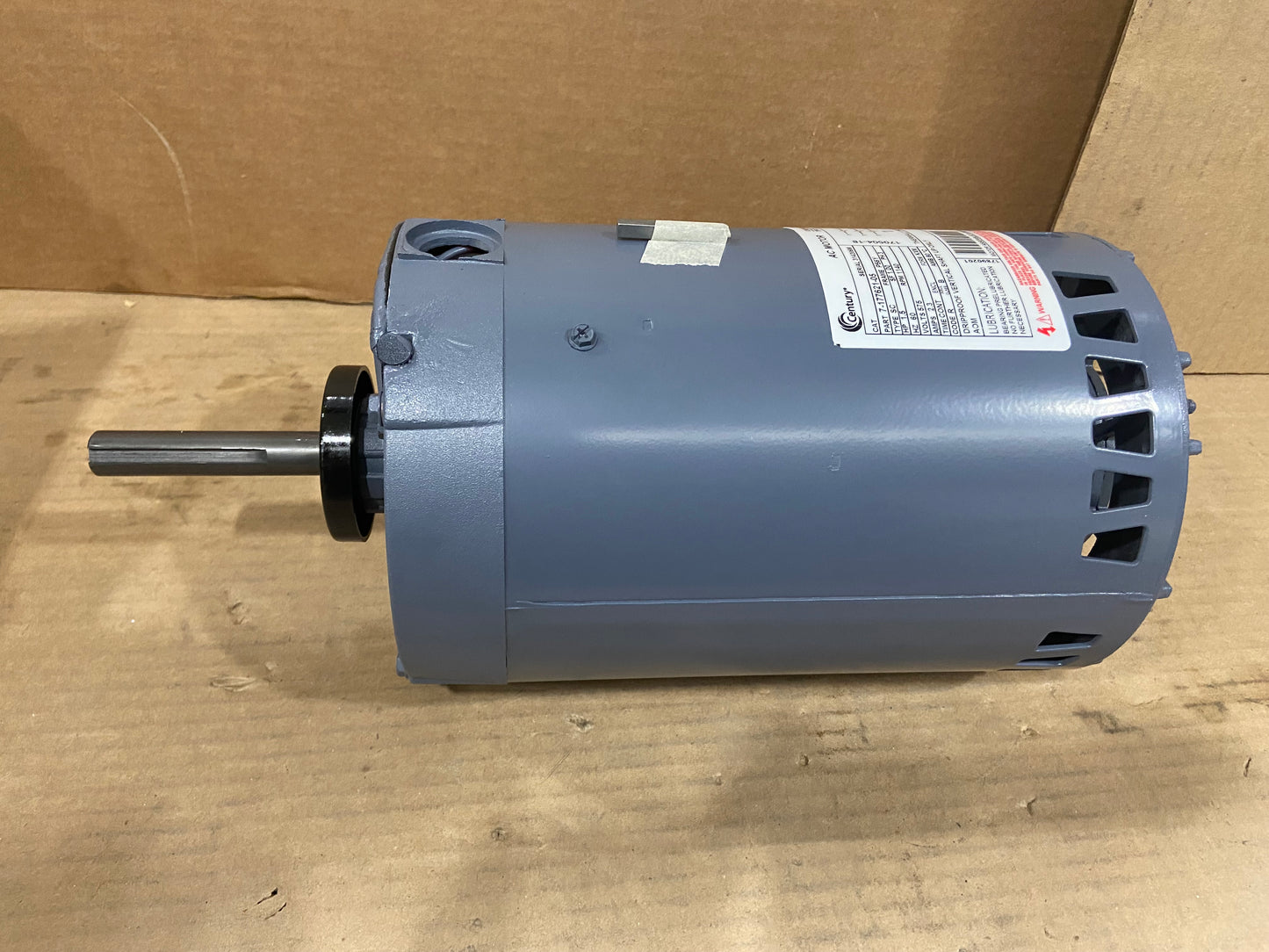 Motor de ventilador de condensador de 1 1/2 HP, 575/60/3, 1140 RPM, 1 velocidad