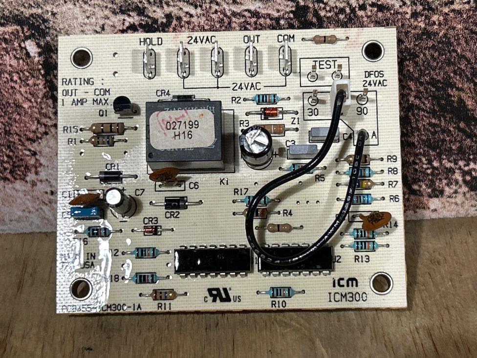 18-30V, 50/60Hz, 1 Amp, 30/60/90 Minutes, Defrost Timer Control Board