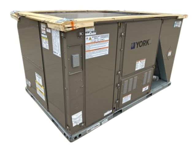 7.5 Ton Two-Stage Convertible Natural Gas/Electric Packaged Unit, 12 EER, 460/60/3, R410A
