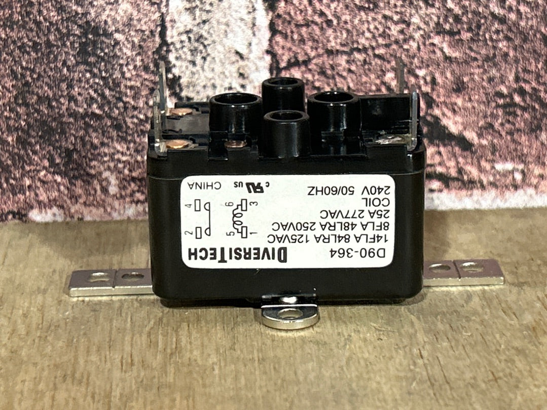 240 V, 50/60 Hz, 25 Amps, Relay