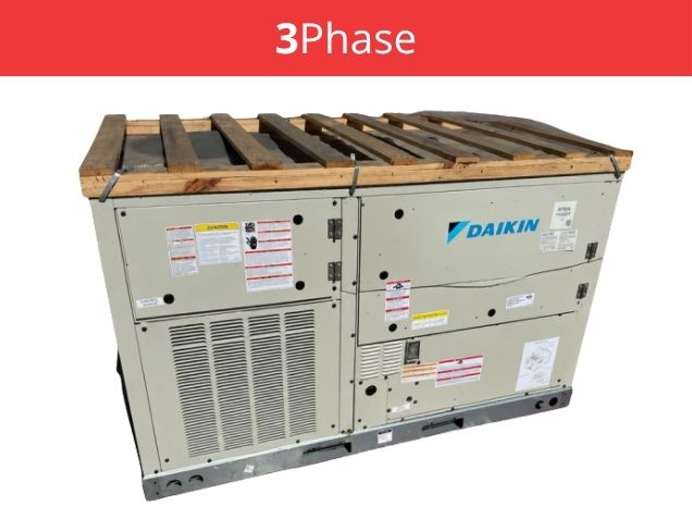 4 Ton Two-Stage Convertible Natural Gas/Electric Packaged Unit, 16.4 SEER2, 460/60/3, R32