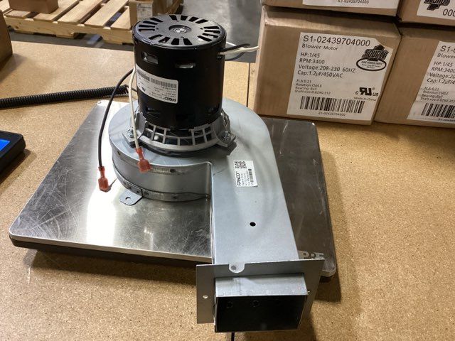 Combustion Blower, Single Stage, 208-230/60/1, 3450 RPM