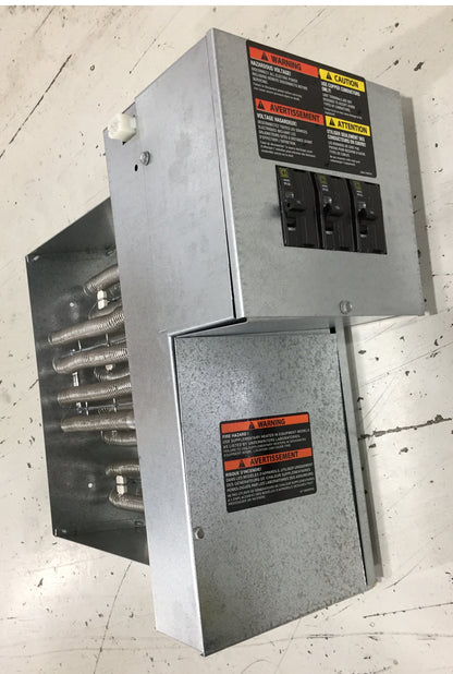 Kit de calefacción eléctrica de 25 Kw 208-240/60/1 con caja de interruptores