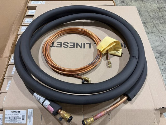 3/8" x 3/4" x 1/2" x 20' Quick Connect Pre-Charged R-410A Line Set