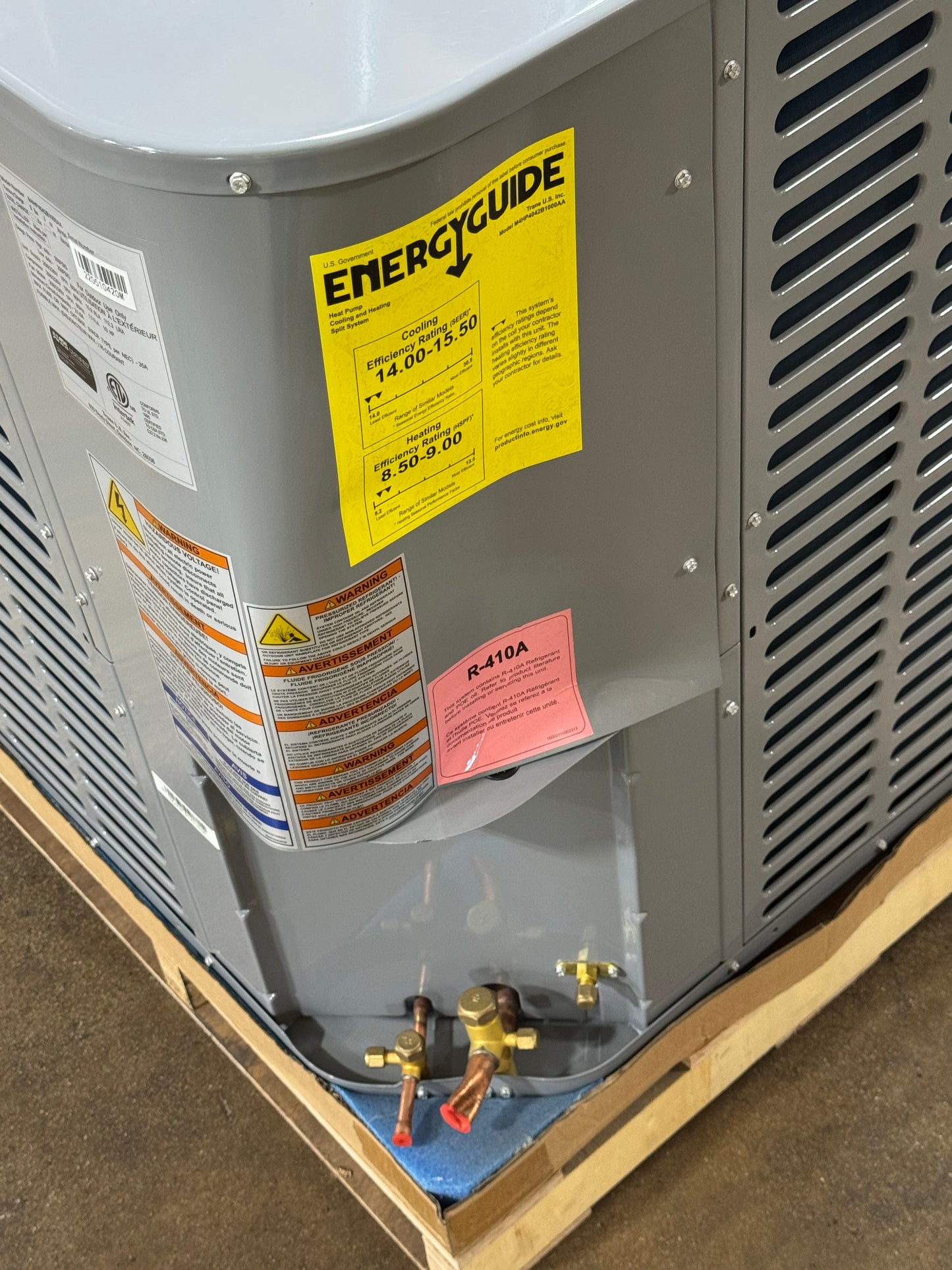 3.5 Ton Split-System Heat Pump 208-230/60/1 R-410A 14 Seer