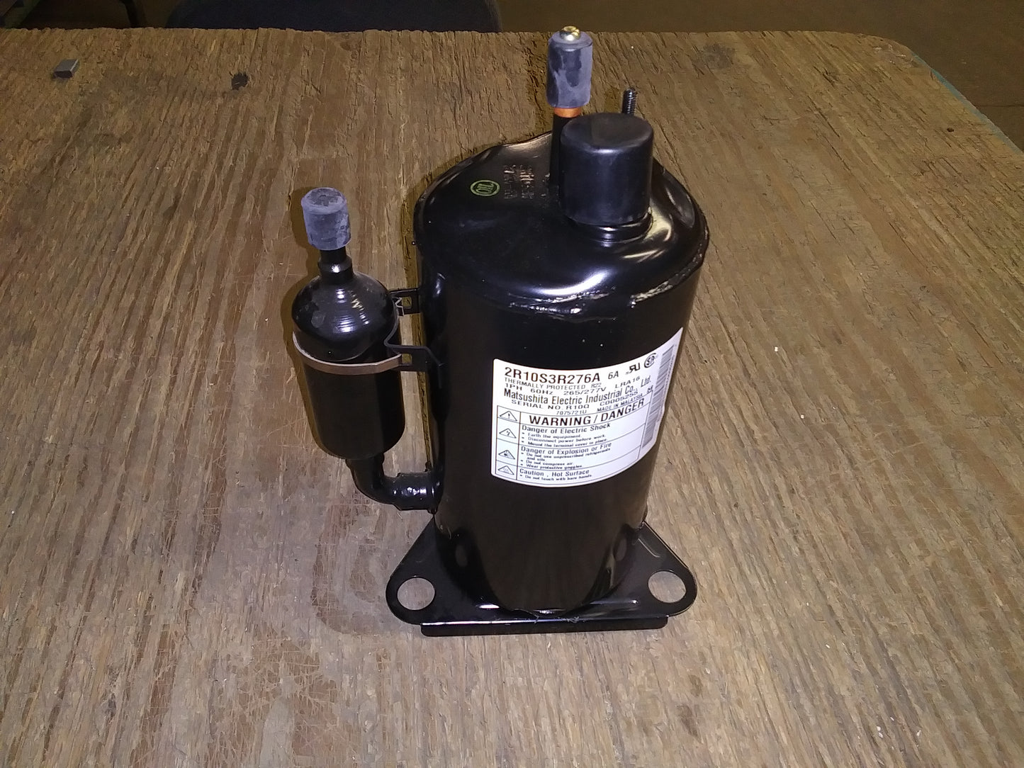 1/2 Ton Ac/HP Rotary Compressor, 265-277/60/1 R-22