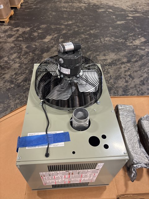 75,000 BTU Gas Fired Vented Unit Heater 115Volt CFM: 1160