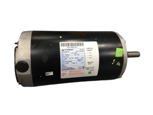 2 HP PSC Fan Motor, 460/50-60/3, RPM:690-820