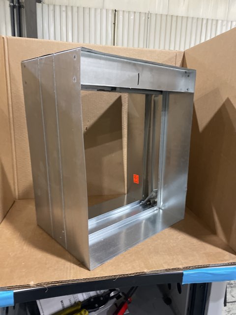 Fusible Link Rectangle Fire Damper 17X20