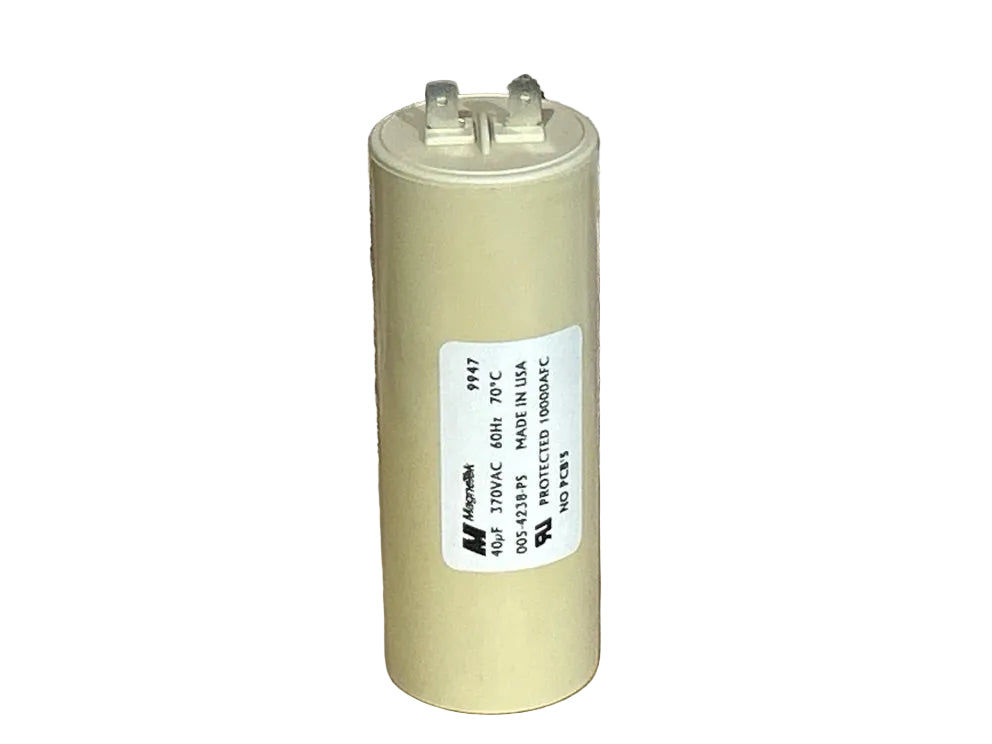 370 Vac, 40MFD 60 Hz, Round Capacitor