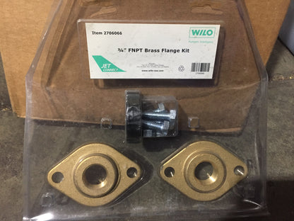 3/4 FNPT Brass Flange Kit"