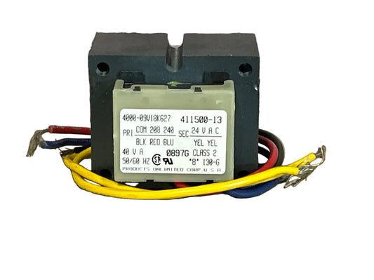 208/240/24 V, 50/60 Hz, 40VA Transformer
