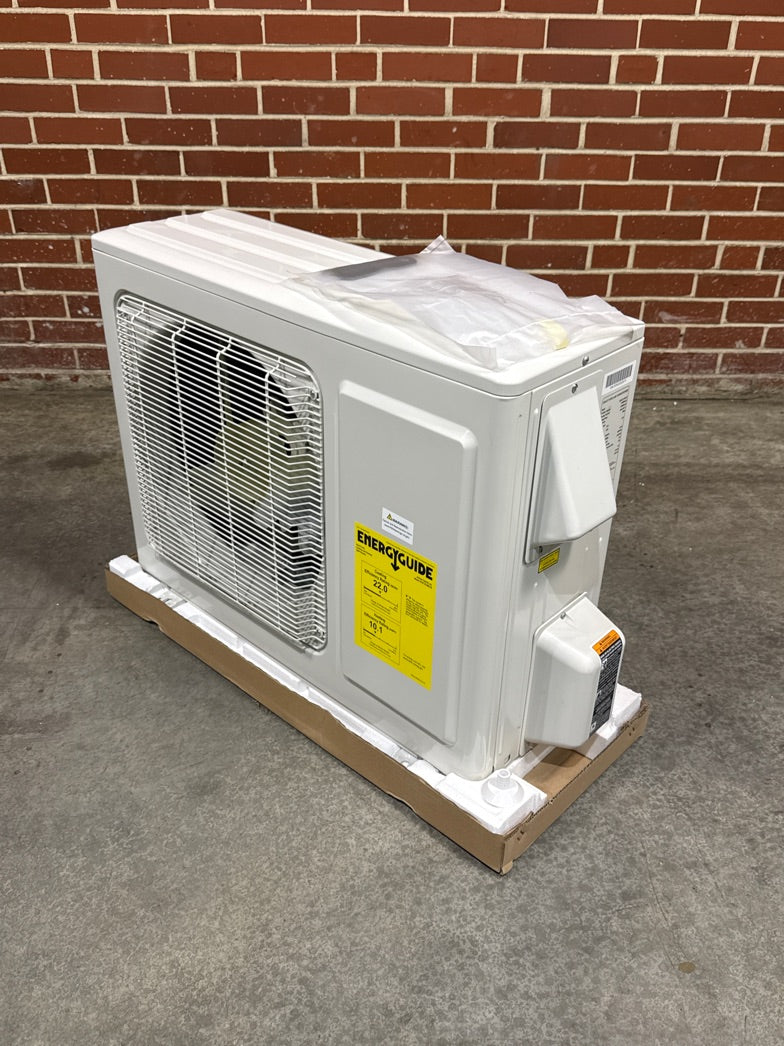 12,000 Btu Single Zone Outdoor Heat Pump Mini Split Unit, 21.5 Seer 208-230/60/1 R410A
