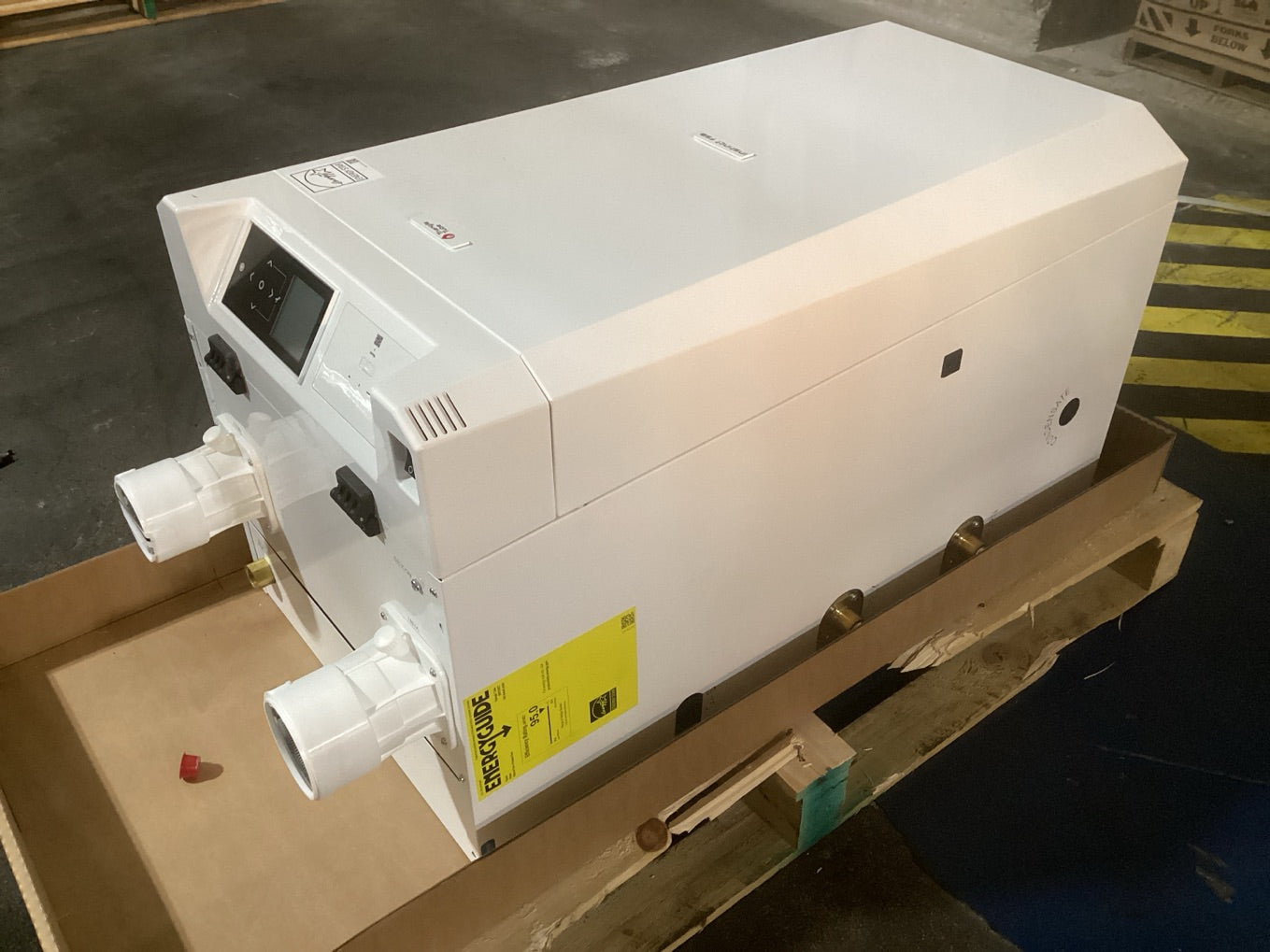 199,000 BTU Condensing Natural Gas Hot Water Boiler 95% AFUE, 120/60/1