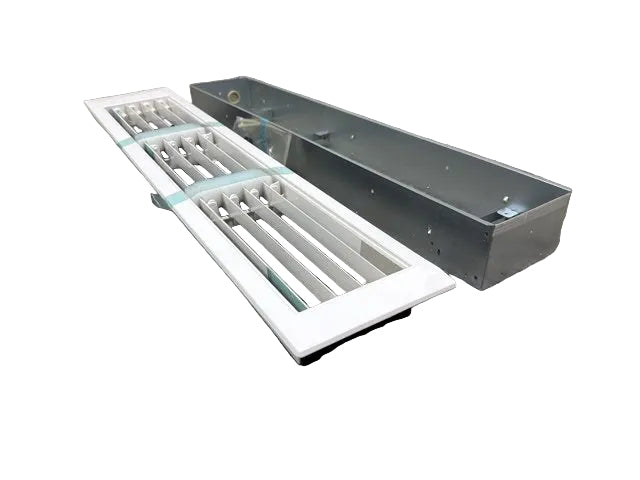 Auto Louver Grille Kit, White