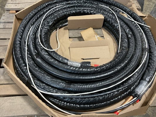 1/4"L X 1/2"S X 1/2"W X 30' Line Set, Black