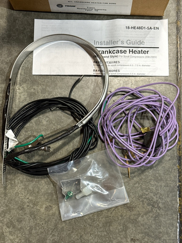 Crankcase Heater, Belly Band, 230V, 40 W