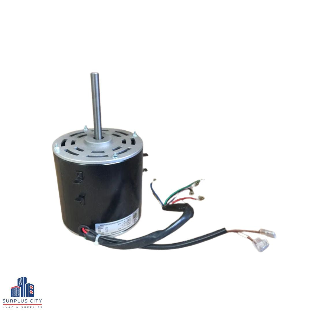 Motor de ventilador de 1/2 HP para aire acondicionado; 208-230/60/1, 1075 RPM, 1 velocidad