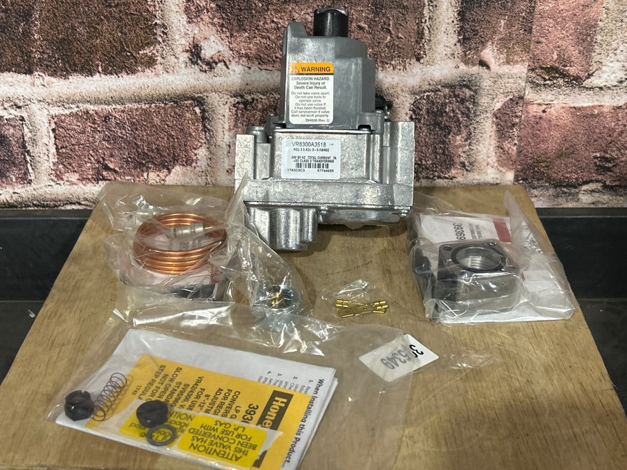 24V, 50/60Hz Dual Standing Pilot Combination Gas Control Valve, 1/2"X3/4" NPT