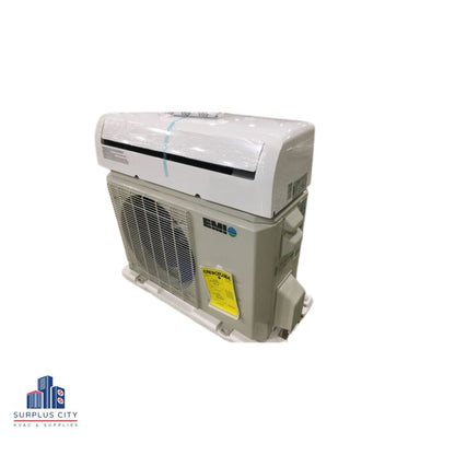 Conjunto de bomba de calor minisplit con inversor de velocidad variable de zona única de 12 000 BTU, 21,5 SEER 208-230/60/1